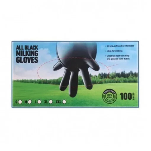 Blackthorn Nitrile Dairy Gloves