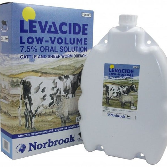 Levacide Low Volume Worm Drench 75mg/ml