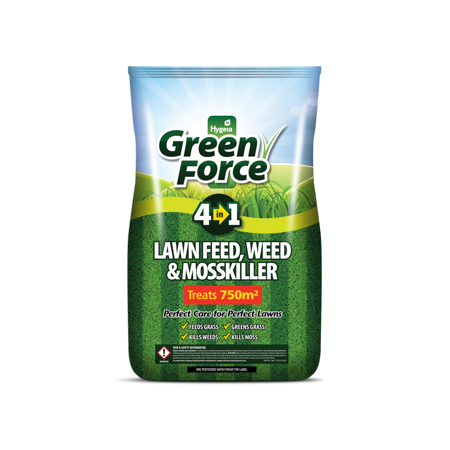 Greenforce 4in1 Lawn Feed Weed & MossKiller