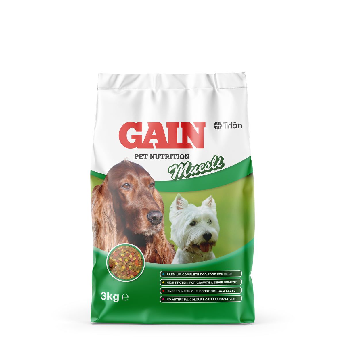 GAIN Muesli Dog Food 15kg