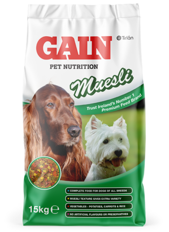 GAIN Muesli Dog Food 15kg