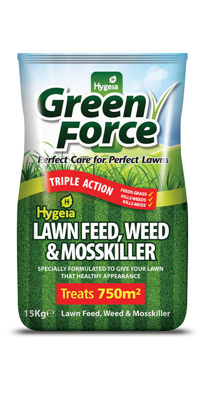 Greenforce 4in1 Lawn Feed Weed & MossKiller